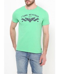 Мужская зеленая футболка от Frank NY