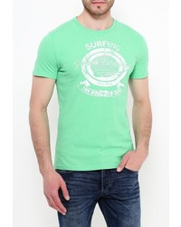 Мужская зеленая футболка от Frank NY