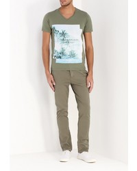 Мужская зеленая футболка от Fresh