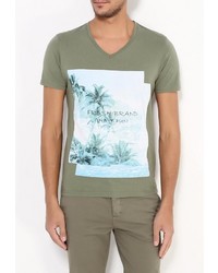 Мужская зеленая футболка от Fresh