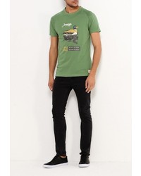 Мужская зеленая футболка от Heritage