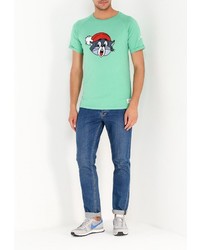 Мужская зеленая футболка от Heritage