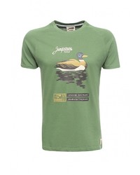 Мужская зеленая футболка от Heritage