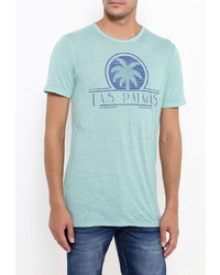 Мужская зеленая футболка от Jack &amp; Jones