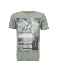 Мужская зеленая футболка от Jack &amp; Jones