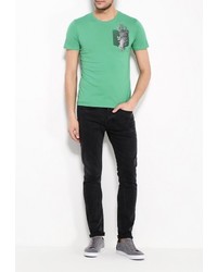 Мужская зеленая футболка от Just Key