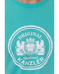 Мужская зеленая футболка от Kanzler