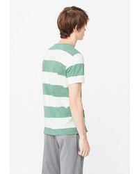 Мужская зеленая футболка от Mango Man