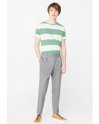 Мужская зеленая футболка от Mango Man