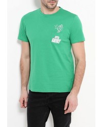 Мужская зеленая футболка от Piazza Italia