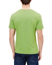 Мужская зеленая футболка от s.Oliver