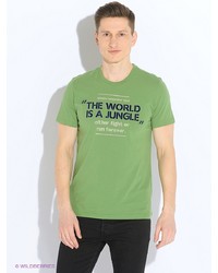 Мужская зеленая футболка от Sela