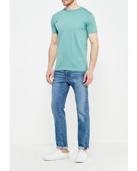 Мужская зеленая футболка от SPRINGFIELD