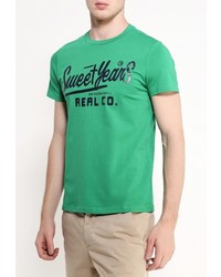Мужская зеленая футболка от Sweet years