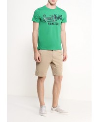 Мужская зеленая футболка от Sweet years