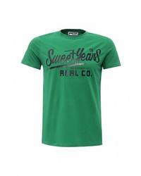 Мужская зеленая футболка от Sweet years