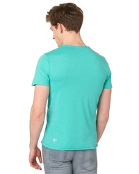 Мужская зеленая футболка от Tom Tailor