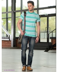 Мужская зеленая футболка от Voi Jeans