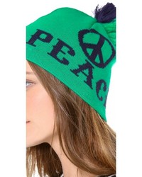 Женская зеленая шапка от Jonathan Adler