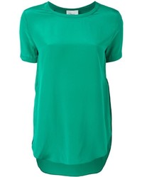 Женская зеленая шелковая футболка от 3.1 Phillip Lim