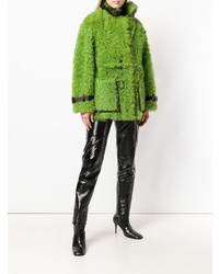 Зеленая шуба от Tom Ford