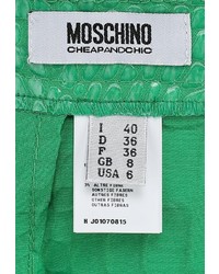 Зеленая юбка-карандаш от Moschino Cheap And Chic