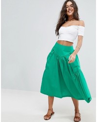 Зеленая юбка от Asos