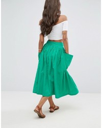 Зеленая юбка от Asos