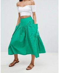 Зеленая юбка от Asos