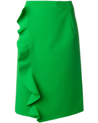 Зеленая юбка от MSGM