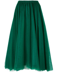 Зеленая юбка от Rochas