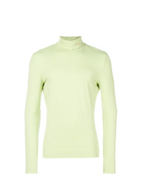 Мужская зелено-желтая водолазка от Calvin Klein 205W39nyc