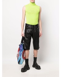 Мужская зелено-желтая майка от VTMNTS