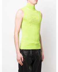 Мужская зелено-желтая майка от VTMNTS