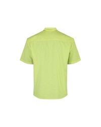 Мужская зелено-желтая рубашка с коротким рукавом от FiNN FLARE