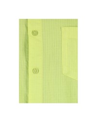 Мужская зелено-желтая рубашка с коротким рукавом от FiNN FLARE