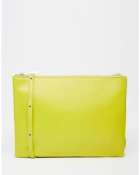 Женская зелено-желтая сумка от Matt & Nat