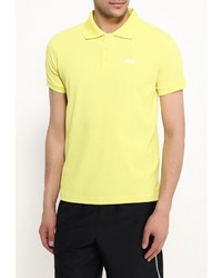 Мужская зелено-желтая футболка-поло от Helly Hansen