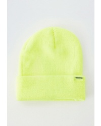 Мужская зелено-желтая шапка от Pull&Bear