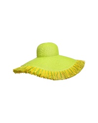 Зелено-желтая шляпа