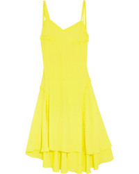Зелено-желтое платье от Cédric Charlier