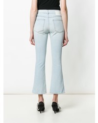 Женские зелено-желтые джинсы от MSGM