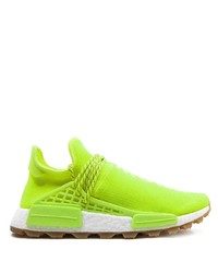 Мужские зелено-желтые кроссовки от Adidas By Pharrell Williams