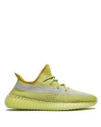 Мужские зелено-желтые кроссовки от adidas YEEZY