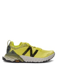 Мужские зелено-желтые кроссовки от New Balance