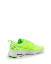 Женские зелено-желтые кроссовки от Nike