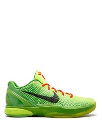 Мужские зелено-желтые кроссовки от Nike