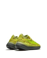 Мужские зелено-желтые кроссовки от adidas YEEZY