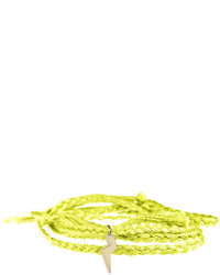 Зелено-желтый браслет