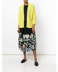 Женский зелено-желтый кардиган от P.A.R.O.S.H.